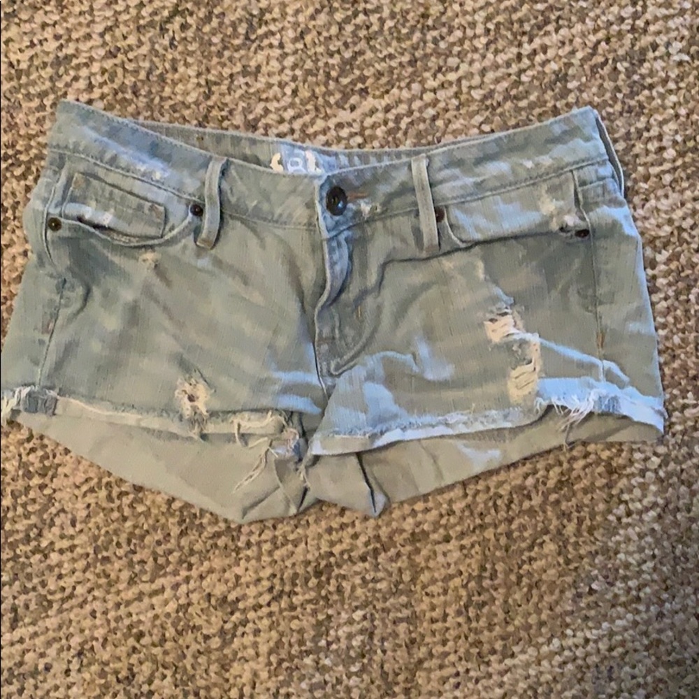 PacSun Bullhead Distressed Shorts Size 3